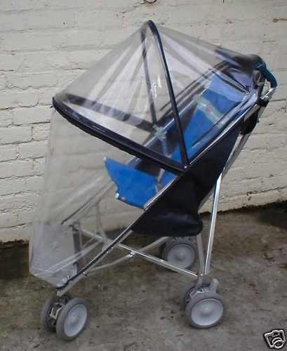 MACLAREN MAJOR ELITE SPECIAL NEEDS FRAMED RAINCOVER (CAN USE WITHOUT HOOD)PUSHCHAIR BUGGY STROLLER,SQUARE CLIPS