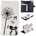 Produktbild Nancen Sony Xperia Z5 Compact / Z5 mini (4,6 Zoll) Handyhülle, Bunt Nette Romantische Muster Flip Etui Case Cover Lederhülle PU leder Folio Bookstyle Schutzhülle mit Standfunktion, Brieftasche und Karte Tasche [Zwei Kinder]