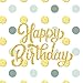 Produktbild Happy Birthday: Guest Book Color-filled with Fluer de Lis pages 21st 25th 30th 35t 40th 435th 50th 55th 65th 60th 70th 75th 80th 85th 90th 95th 100th ... Guest Books, Birthday Gifts) (Volume 10)
