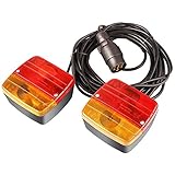 STABIL und ZUVERLÄSSIG - Dank robuster Materialien wird das Rücklicht Set lange Lebensdauer haben.