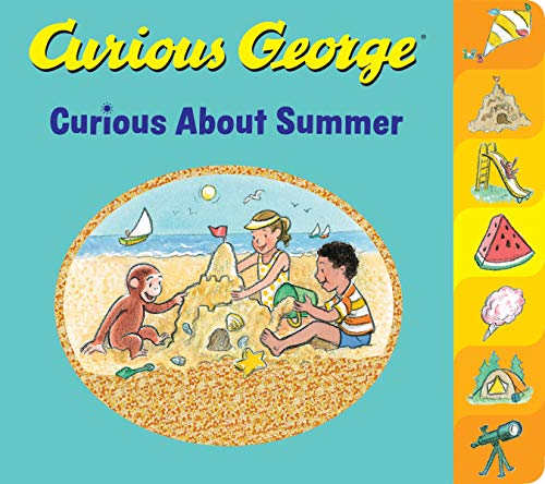 Preisvergleich Produktbild Curious George Curious About Summer (tabbed board book)