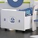 YJBE Loft Bed With Stairs and Drawer Storage Toddler Furniture Princess or Captain (Blue Caption)