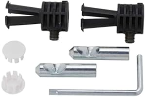 Fischer WB9N Versteckter Spezial-Halter für Wand-WC und Bidet