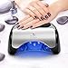 Nail Lamp, USpicy 48W LED UV Nail Dryer for Gel Based Polishes with Automatic Sensor, Pull-down Cover, Acrylic Plate, USB Light, and Three Timer Settings (30s, 60s, 120s)
