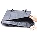 SHiZAK Car Back Seat Pocket Auto Seatback Storage Bag Hanging Pouch Travel Holder with Screen Tablet Pad Pocket(Black)