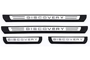 MNBX 4pcs plaques de protection de seuil de porte extérieure de voiture pour Land Rover Discovery 4 Lr4 2010-2016, accessoires automatiques en acier inoxydable, pédale de couverture de seuil de protection