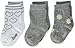 Produktbild Sterntaler Baby-Söckchen 3er-Pack Herz/Blumen, Alter: 6-9 Monate, Größe: 18, Weiß