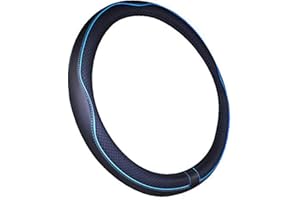 Mayco Bell Coprivolante per Barca in Microfibra per Golf Cart Dimensioni 33-34 cm (Nero Blu)