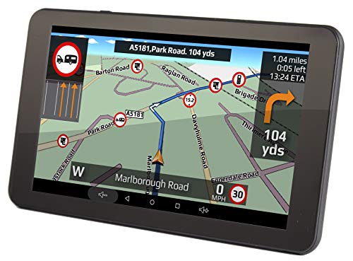 AGURI Wohnmobil und Wohnwagen RV720 DVR EU 17,8 cm SAT NAV.