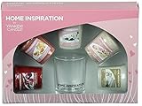 Duftkerzen-Set von Yankee Candle, aus der Home-Inspiration-Reihe, mit 5 Votivkerzen und Halter