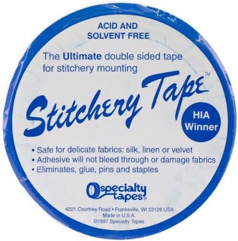 Yarn Tree 1.5 x 60-Inch Stitchery Tape Roll for Framing