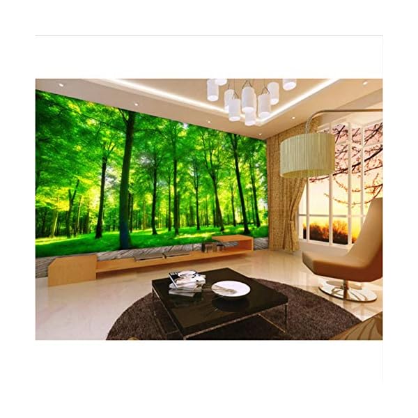 Svsnm Foto Modern Classic 3d Murale Carta Da Parati Rotolo Per Soggiorno Interni Pareti Sfondo Natura Paesaggio Foresta 420cmw X260cmh
