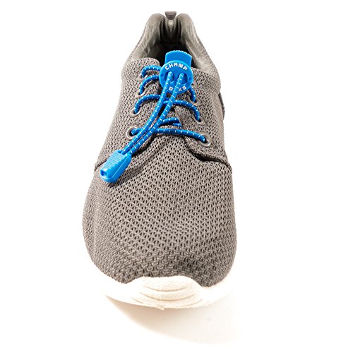 CHAMP LOCKS – Elastische Schnürsenkel mit innovativem Schnellverschluss (1 Paar) – Schnellschnürsystem mit hohem Komfort – Schleifenlos für starken Halt und perfektem Sitz – inklusive 1 Jahr Zufriedenheitsversprechen - 4