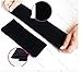 Ewin24 1 Pair Black Calories Off Slim Shaping Shaper Massaging Fat Lose Buster Trimmer Belt For Arms