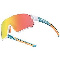 Lunettes De Sport Vélo Enfant Rouge Swiss Eye Merlin EN1836 - Maxi