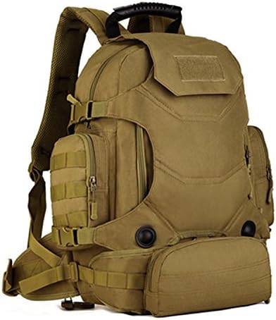Cinmaul Tactical Military MOLLE Assault Backpack Molle Modular Attachments Large Duty Gear Bag Rucksack with Patch Outdoor Gear For Hunting Cycling Camping Trekking