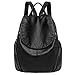 Produktbild Umhängetasche Lässig Wilde Mama Damen Leder Leder Rucksack Mode,Black-OneSize