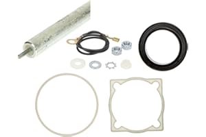 GENERISCH Anode inkl. Montageset & Handlochdeckeldichtung 956680 für Brötje BS120 - BS160