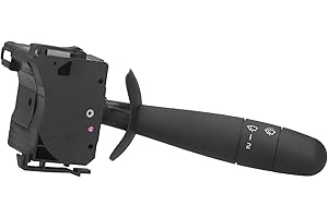 CHICIRIS Interruttore Tergicristallo Anteriore, Interruttore a Levetta Tergicristallo in Plastica Accessorio di Ricambio per Levetta Tergicristallo Anteriore per Nissan Primastar 91160123