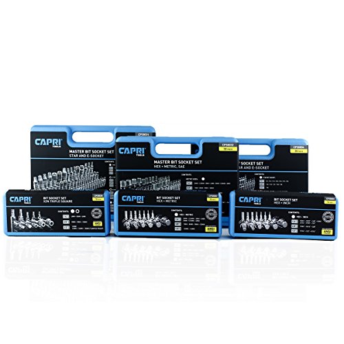 Capri Tools SAE IMBUS Bit Stecknuss Bit Set S2, 13 Teile - 6