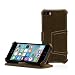 Produktbild iPhone SE Hülle, MANNA Lederhülle Tasche Handyhülle | Leder Case Cover | Etui Standfunktion für iPhone SE Case