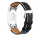 Produktbild Armband für Fitbit Charge 2, echtes Lederarmband Erstatzband für Fitbit Charge 2 Unisex Fitness Armband