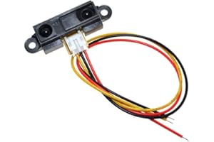 ARCELI GP2Y0A21YK0F Sharp Distance Sensor analogico a infrarossi 10-80cm + cavo, compatibile Arduino