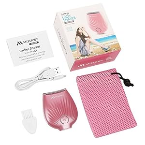 Miserwe Hair Removal Ladyshave Mini IP4X Waterproof Hair Remover for Women Rechargeable Cordless Lady Shaver… - Image 6