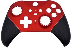 Meijunter Custodia di Ricambio, Guscio Anteriore Coperchio della Custodia Compatibile con Xbox Elite Series 2 Controller Wireless - Core (Rosso)