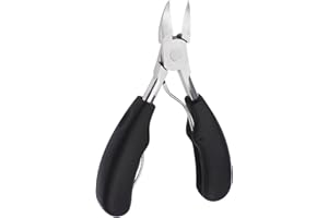 Cążki do paznokci, profesjonalny obcinacz do paznokci Pitasha do wrastających twardych paznokci, podwójna sprężyna ze stali nierdzewnej przenośny obcinacz do paznokci u stóp narzędzie do pielęgnacji paznokci