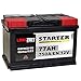 Produktbild LANGZEIT Autobatterie 12V 77AH 750A/EN statt 70Ah 72Ah 74Ah 75Ah Starter Batterie