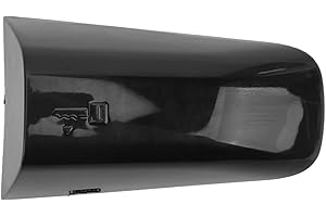 Aramox Car Door Handle Cover, Black Right Door Handle Cap with Key Pattern Compatible with Land Rover Range Rover Evoque 2011-2019 OE: LR048299