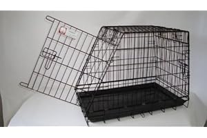 DOGHEALTH Sloping shaped Single dog car cage GYC03