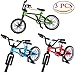 Produktbild Liuer 3PCS 1:12 Puppenhaus Garten Zubehör Miniatur Fahrrad Möbel Mountainbike Modell Spielzeug Beste Mini Kleines Mountain Bike Dekoration Radfahrer Geschenk für Puppenhaus Holz