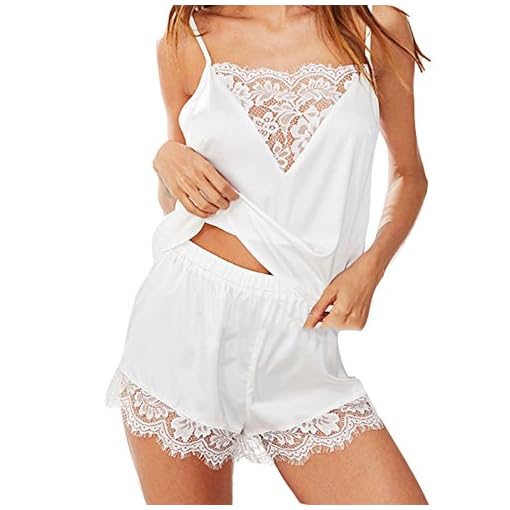 Zhien-Donna-2pc-Set-di-pigiami-da-notte-set-di-pigiami-di-seta-da-notte