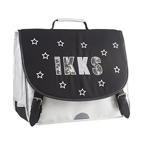 Preisvergleich Produktbild IKKS Lucy In The Sky Schulrucksack, 41 cm, Schwarz (Black)