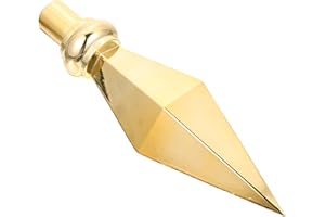 Housoutil Mât de drapeau en aluminium résistant aux intempéries pour mât de drapeau Doré