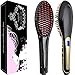 Produktbild Haarglättungs bürste - Asavea Glätteisen Bürste, # 1 Sicherste Schnellste Keramik Aufheizung Entwirrung, Verbrühungsschutz patentiertes Design, unterstützt durch FCC ETL, kostenlose Reisetasche, haben Sie großartiges Haar, wohin Sie gehen!