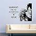 Produktbild Vinyl Wall Decal Death Note Zitat Comics Art Decor Home Decor abnehmbare Vinyl Kinderzimmer Kinderzimmer Wandaufkleber lila 58 X 74 CM