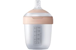 Difrax LOVI Biberon Mammafeel - 150 ml,Tétine dynamique, Compatible avec l'allaitement, Sans BPA