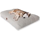 Jungolica Max K&ouml;pek Yatağı Ekru &ndash; Ultra Yumuşak Peluş Kumaş, Nefes Alabilen Hava Dolaşımı, Sakinleştirici Konfor, Kaydırmaz T