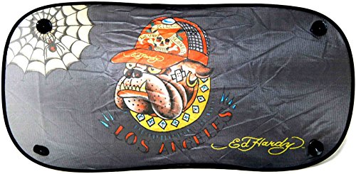 Preisvergleich Produktbild ED HARDY Sonnenschutz Auto Set Heck + Seitenscheibe