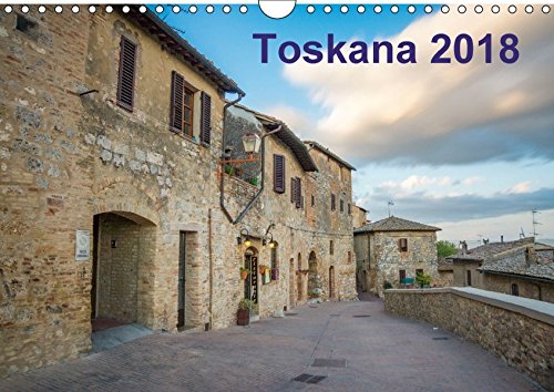Toskana - 2018 (Wandkalender 2018 DIN A4 quer): Toskana einfach genießen (Monatskalender, 14 Seiten ) (CALVENDO Orte) [Kalender] [Apr 01, 2017] Lederer, Benjamin