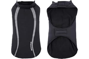 Idepet kurtka dla psa, ciepła, wodoodporna, z odblaskowymi paskami, watowana