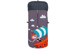 Interbaby Saco Silla Paseo Universal Saco Bebe Invierno Suave, Cálido, Afelpado | Saco Carro Bebe Invierno Desmontable, Doble Apertura, Lavado Fácil, Materiales Antialérgicos