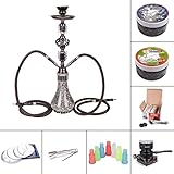 DXP Shisha Set 2 Schläuchen 55cm mit Elektrischer...