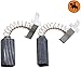 Produktbild Buildalot Specialty Kohlebürsten ca-07-43128 für Black & Decker BD85, Black & Decker BD85A, Black & Decker DN85, Black & Decker DN85A, Black & Decker P6103, Black & Decker P6103A, Black & Decker Schleifer BD85A, Black & Decker Schleifer DN85A, Black & Decker Schleifer P6103A, Black & Decker Schleifer SR500EA, Black & Decker SR500E, Black & Decker SR500EA - 6x8x16,5 mm - 0,24x0,31x0,65 inch - MitFedern, Kabel und Stecker - Ersatzt Teilen 917287