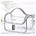 Produktbild Transparente Kosmetiktasche PVC,Tragbare Wasserdichte Kulturbeutel durchsichtig,Flugzeug Make-Up Tasche Bunt Für Männer Und Frauen,Leopard