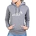 Produktbild JUNIWORDS Damen Hoody - "Evolution Skateboarder" - große Auswahl an Motiven - Größe: XS - Farbe: Grau