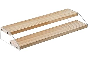 LUCCYLE 40Cm Soporte de Exhibición de Acrílico Transparente,Estante de Exhibición de Acrílico para Figuras,Exhibición de Escalera de Acrílico Para Exhibición de Figuras, Esmalte de Uñas, Muñeca, Cosméticos